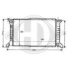 DIEDERICHS 8110178 Radiator, engine cooling